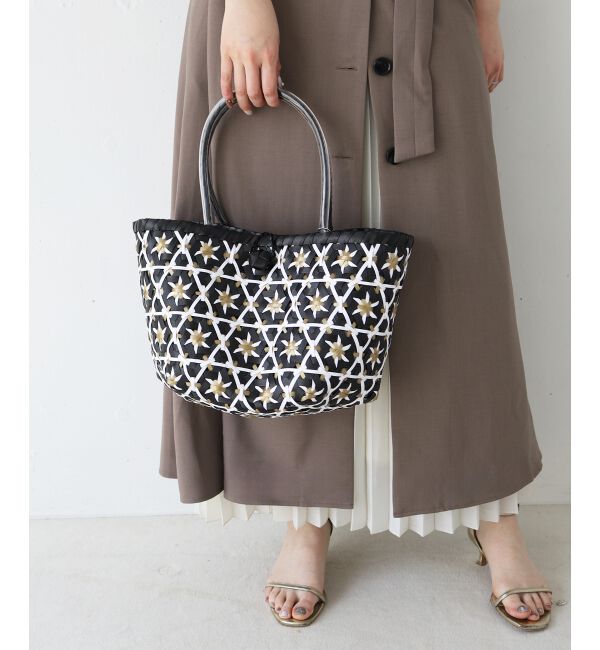  「フラワーモチーフトート」|トートバッグ|