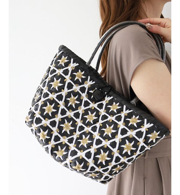  「フラワーモチーフトート」|トートバッグ|