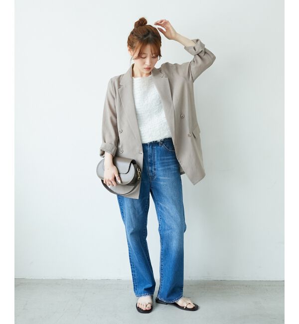  「リネンライクテーラードジャケット」|その他|