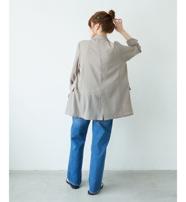  「リネンライクテーラードジャケット」|その他|