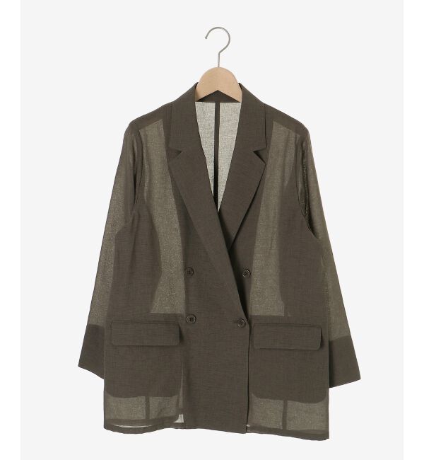  「リネンライクテーラードジャケット」|その他|