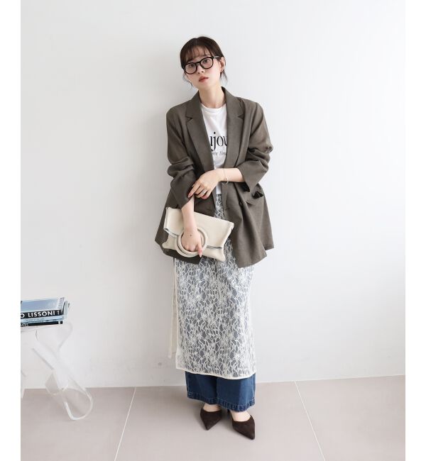  「リネンライクテーラードジャケット」|その他|