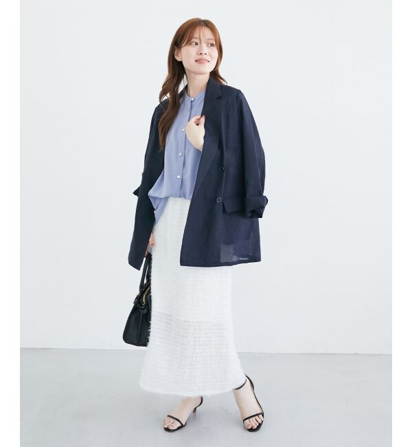  「リネンライクテーラードジャケット」|その他|