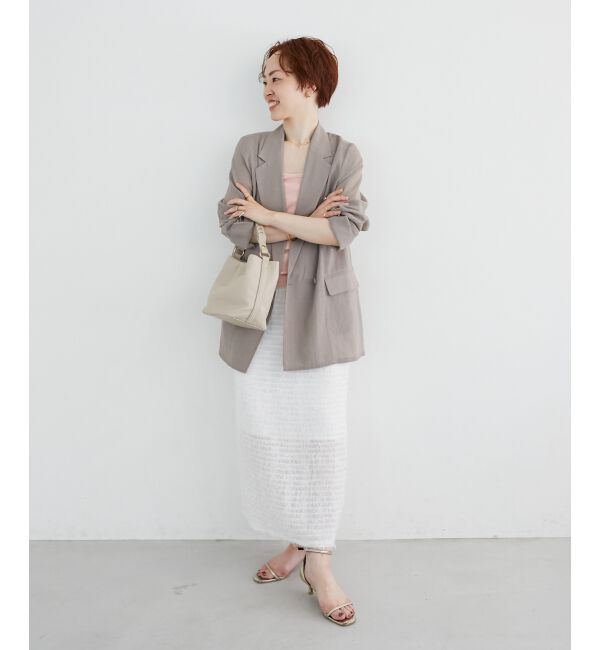 「リネンライクテーラードジャケット」|その他|