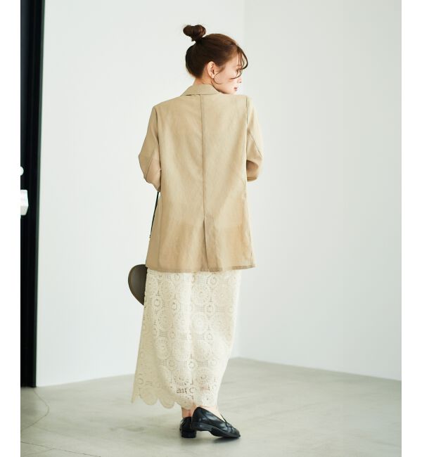  「リネンライクテーラードジャケット」|その他|