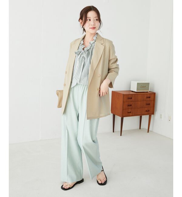  「リネンライクテーラードジャケット」|その他|