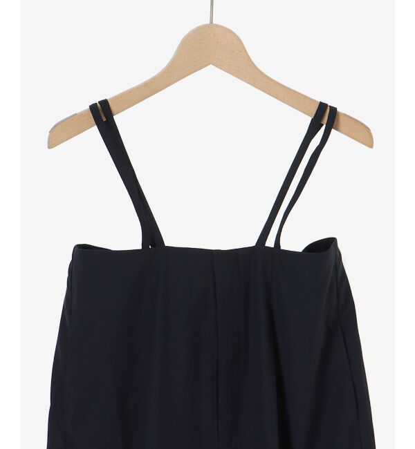 le.coeur blanc「バックリボンサロペットスカート」|ワンピース|