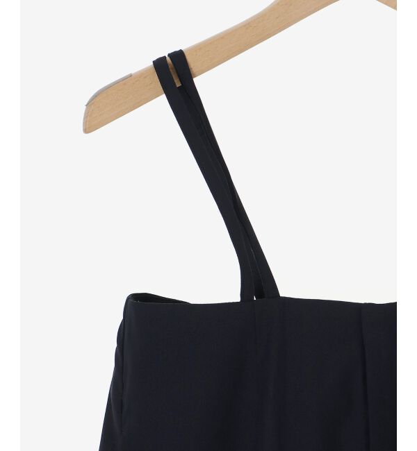 le.coeur blanc「バックリボンサロペットスカート」|ワンピース|