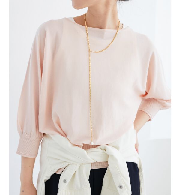  「《手洗い可能》ハイゲージドルマンプルオーバー」|ニット・セーター|