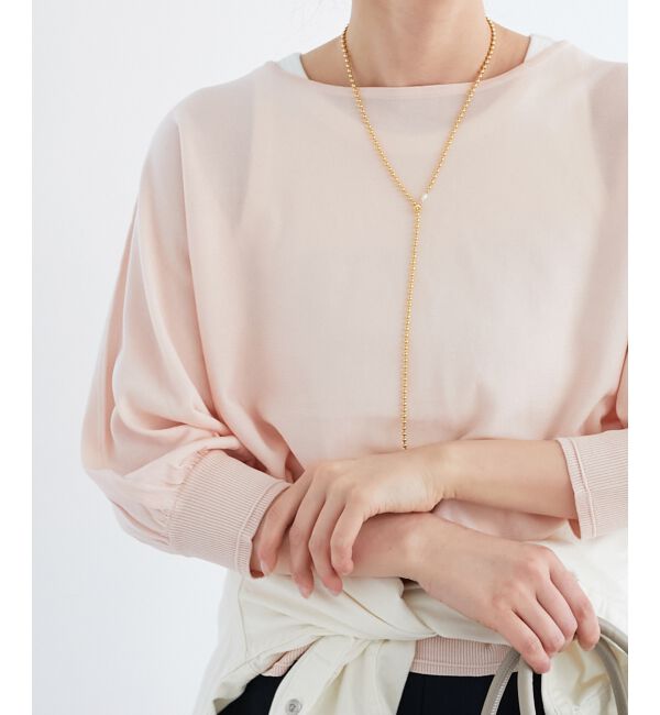  「《手洗い可能》ハイゲージドルマンプルオーバー」|ニット・セーター|