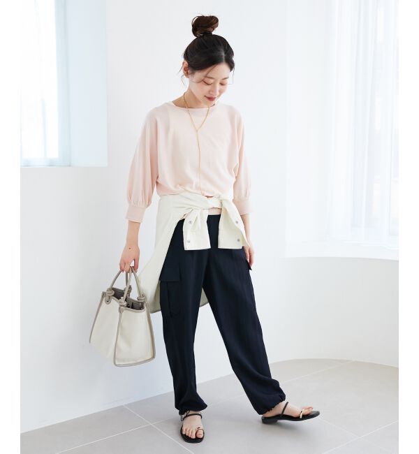  「《手洗い可能》ハイゲージドルマンプルオーバー」|ニット・セーター|