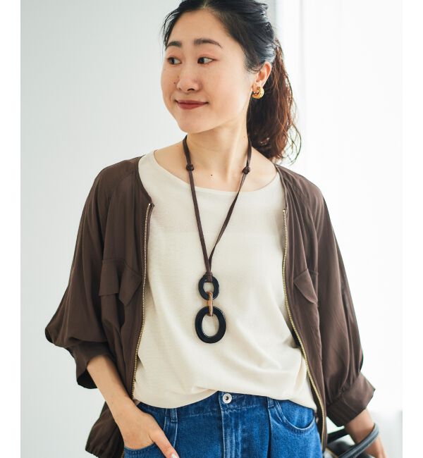  「《手洗い可能》ハイゲージドルマンプルオーバー」|ニット・セーター|