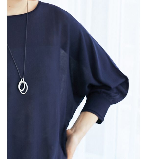  「《手洗い可能》ハイゲージドルマンプルオーバー」|ニット・セーター|