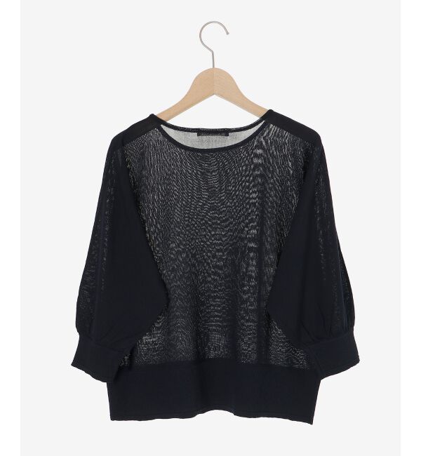  「《手洗い可能》ハイゲージドルマンプルオーバー」|ニット・セーター|