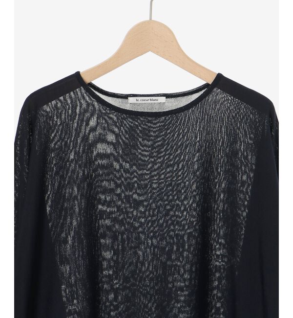  「《手洗い可能》ハイゲージドルマンプルオーバー」|ニット・セーター|