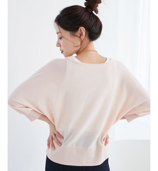  「《手洗い可能》ハイゲージドルマンプルオーバー」|ニット・セーター|