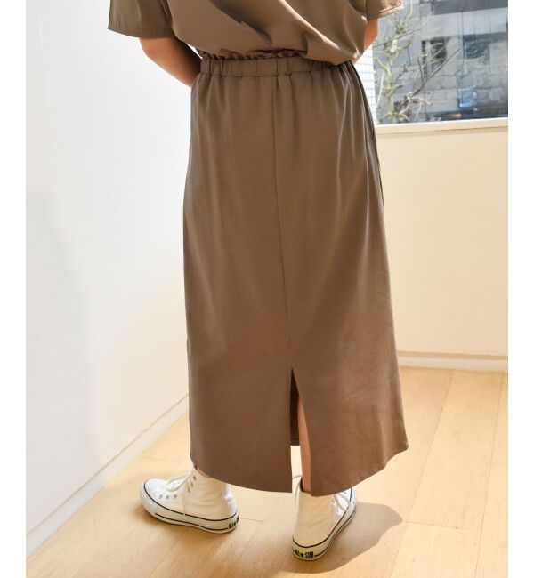  「MVS天竺プルオーバー&times;スカートセット」|ワンピース|