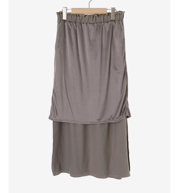  「MVS天竺プルオーバー&times;スカートセット」|ワンピース|