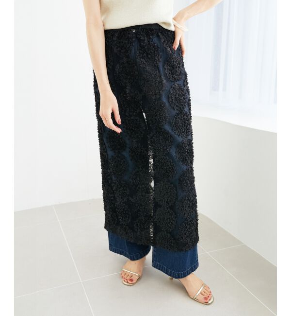  「TORRAZZO DONNAエンブロイダリーレーススカート」|スカート|