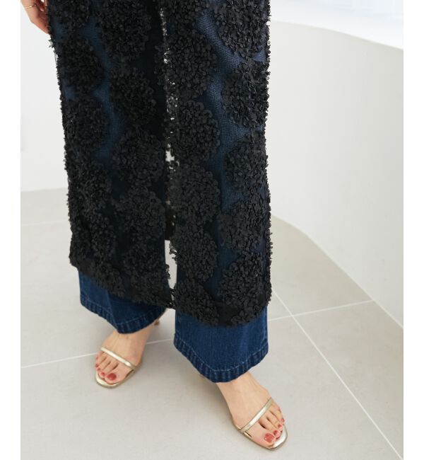  「TORRAZZO DONNAエンブロイダリーレーススカート」|スカート|