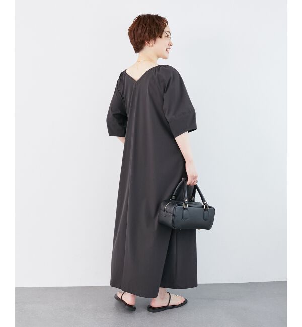  「《接触冷感》ナイロンストレッチ2WAYワンピース」|ワンピース|