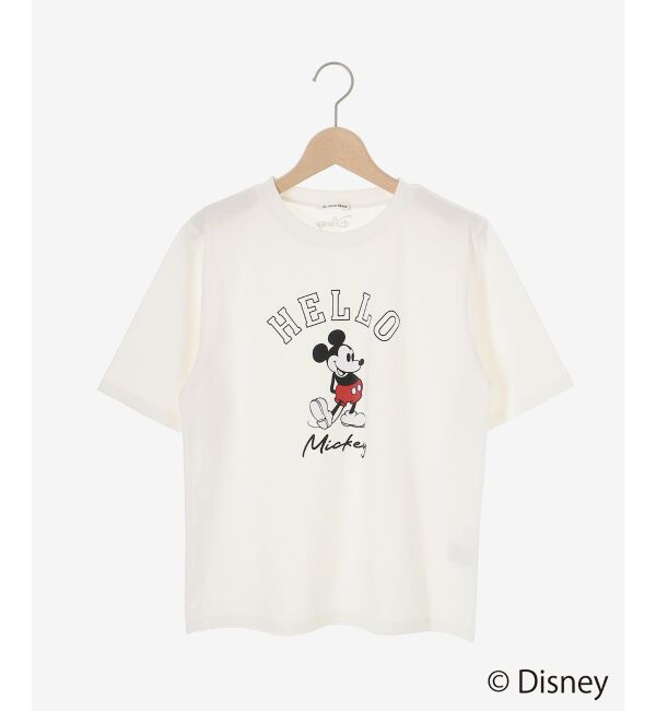  「【Disney】Hello/プリントTシャツ」|Tシャツ・カットソー|