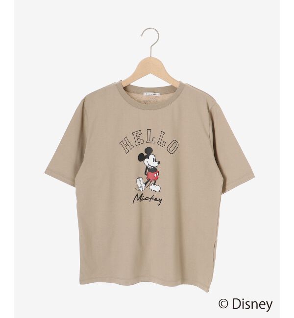  「【Disney】Hello/プリントTシャツ」|Tシャツ・カットソー|
