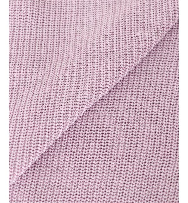  「ペーパーヤーン畦編み2WAYニット」|ニット・セーター|