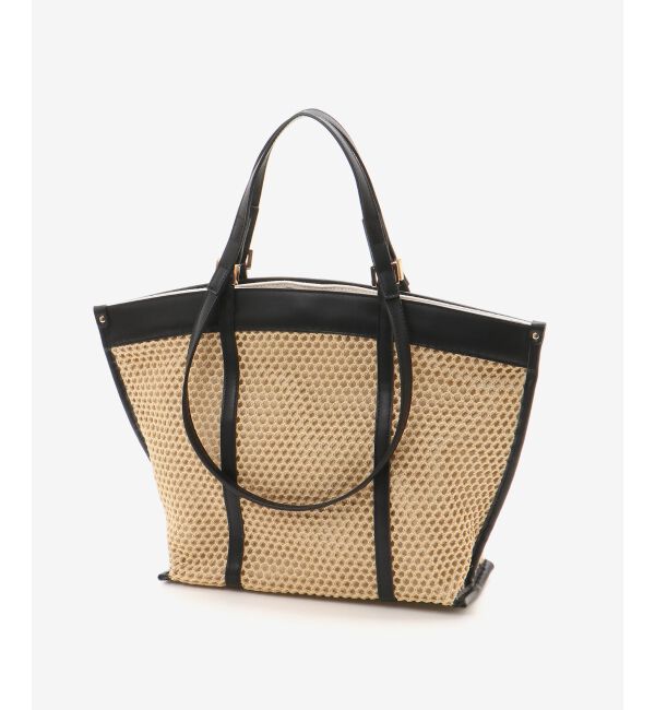  「ダブルハンドルメッシュトート」|トートバッグ|