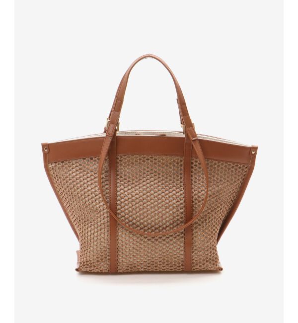  「ダブルハンドルメッシュトート」|トートバッグ|