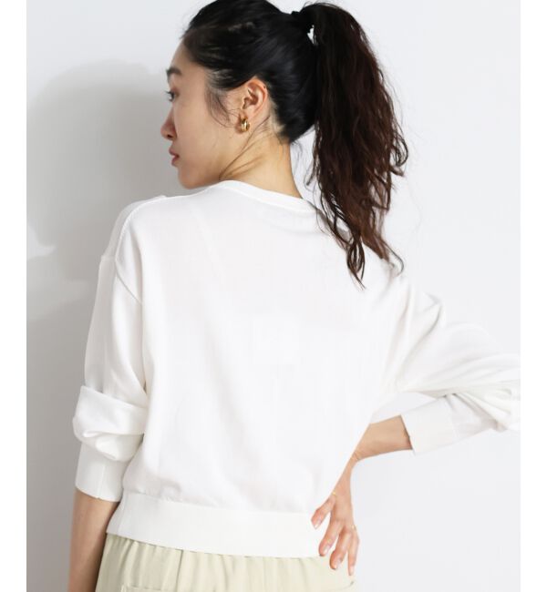  「TORRAZZO DONNAビジューコンパクトカーデ」|カーディガン|