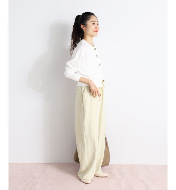  「TORRAZZO DONNAビジューコンパクトカーデ」|カーディガン|