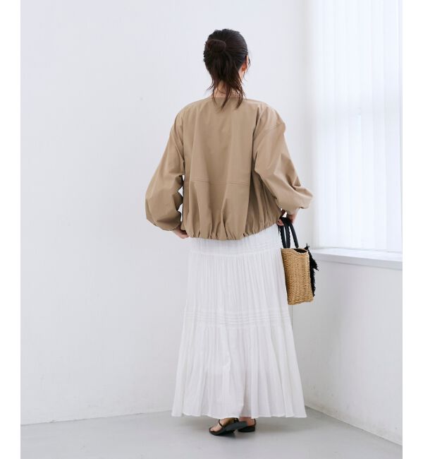  「エアータンブラーランダムプリーツスカート」|スカート|