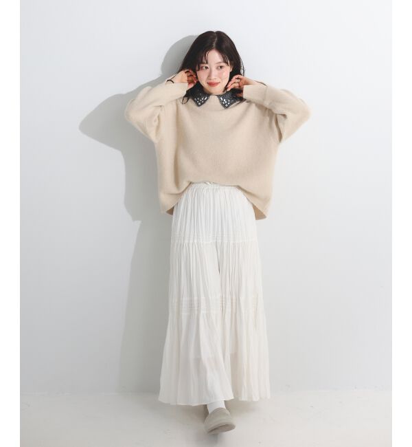  「エアータンブラーランダムプリーツスカート」|スカート|