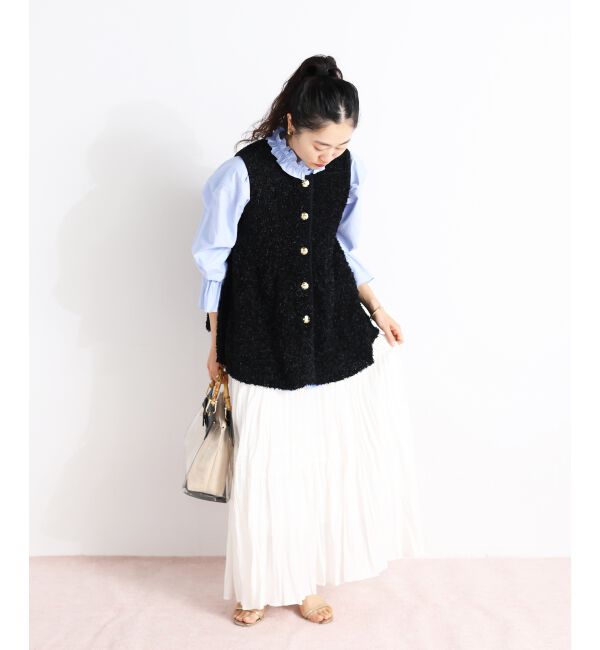  「エアータンブラーランダムプリーツスカート」|スカート|