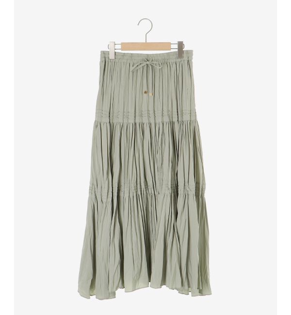  「エアータンブラーランダムプリーツスカート」|スカート|