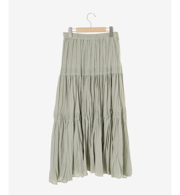  「エアータンブラーランダムプリーツスカート」|スカート|