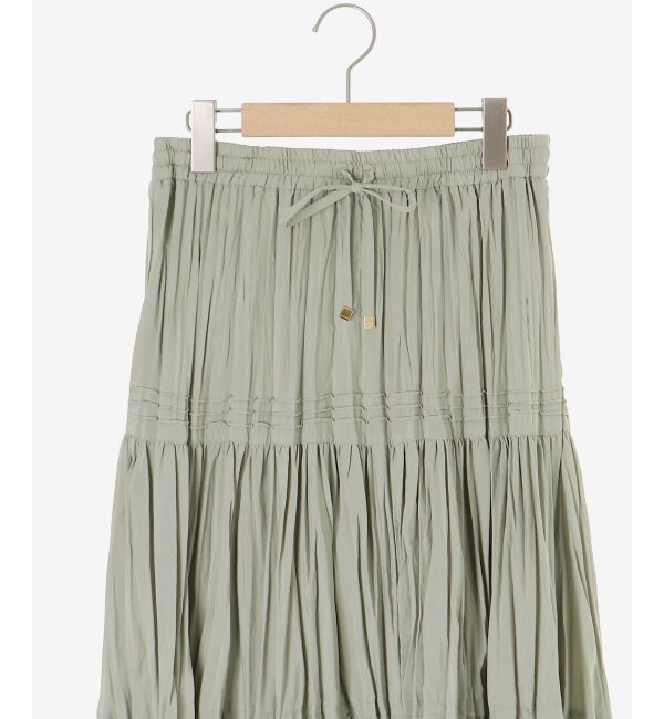  「エアータンブラーランダムプリーツスカート」|スカート|