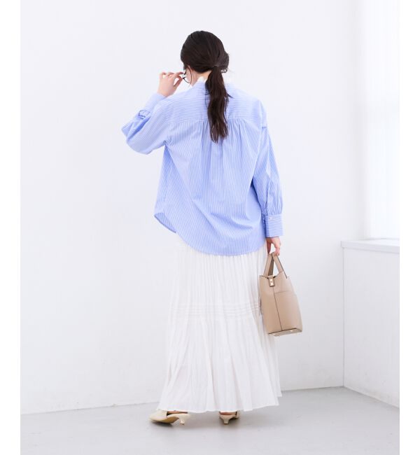  「エアータンブラーランダムプリーツスカート」|スカート|