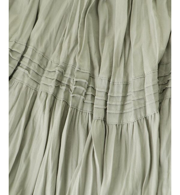  「エアータンブラーランダムプリーツスカート」|スカート|