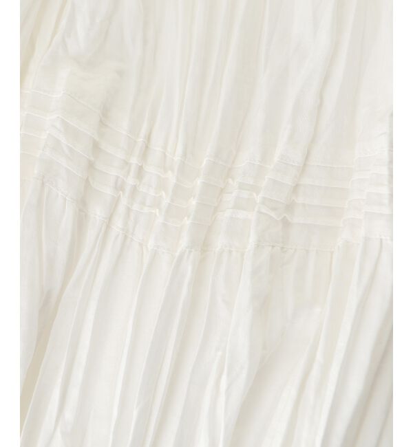  「エアータンブラーランダムプリーツスカート」|スカート|