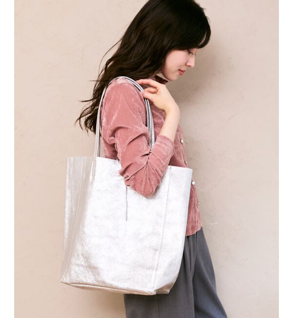  「MILLELA FIRENZE メタリックトートバッグ」|トートバッグ|