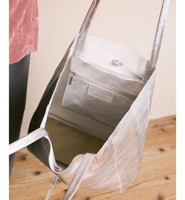  「MILLELA FIRENZE メタリックトートバッグ」|トートバッグ|