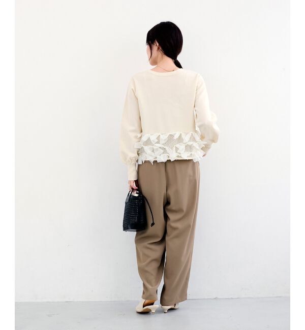  「《WEB限定アイテム》リボンデザインカーディガン」|カーディガン|