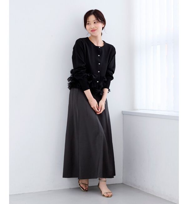  「《WEB限定アイテム》リボンデザインカーディガン」|カーディガン|