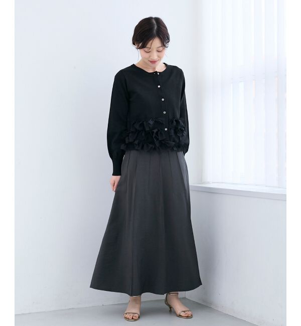  「《WEB限定アイテム》リボンデザインカーディガン」|カーディガン|