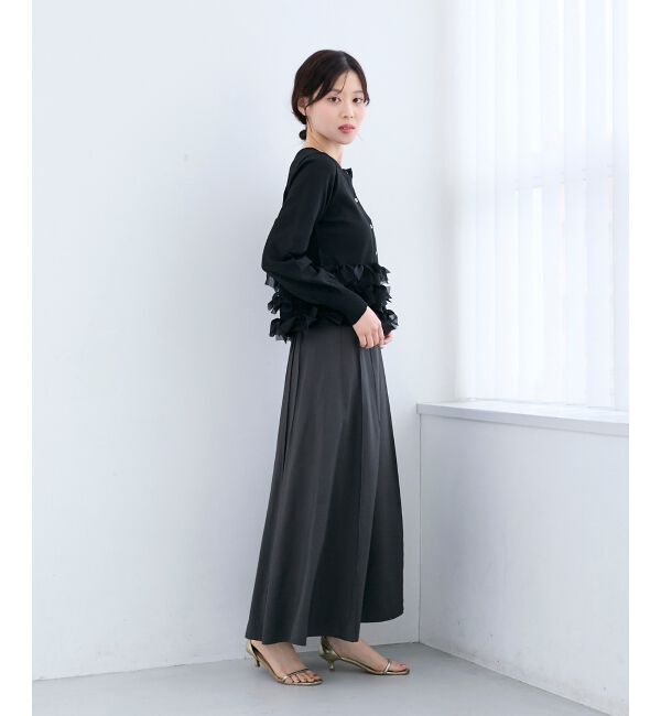  「《WEB限定アイテム》リボンデザインカーディガン」|カーディガン|