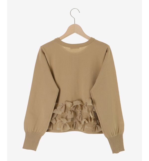  「《WEB限定アイテム》リボンデザインカーディガン」|カーディガン|