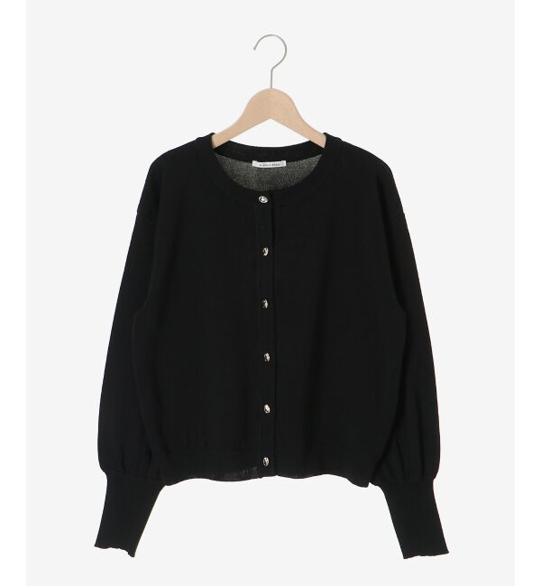  「《WEB限定アイテム》メタルボタンクルーネックカーディガン」|カーディガン|