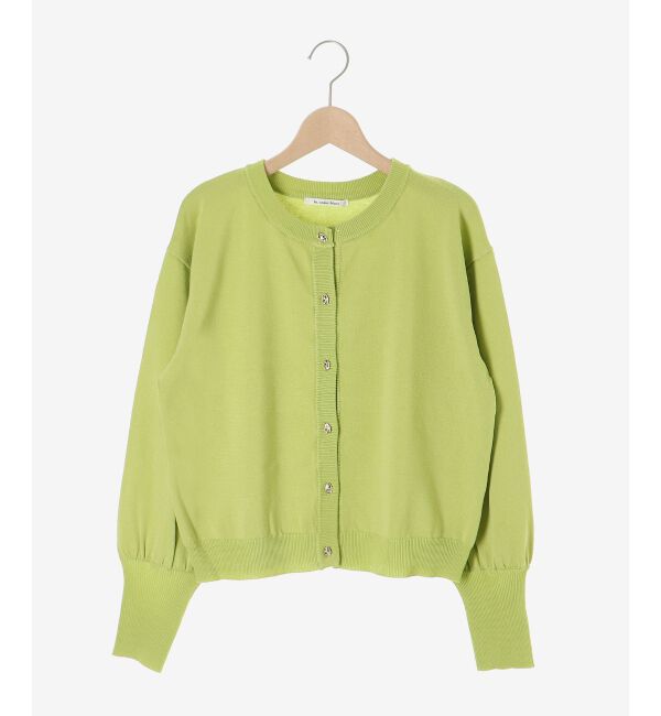  「《WEB限定アイテム》メタルボタンクルーネックカーディガン」|カーディガン|
